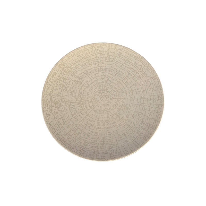 Taupe Coupe Plate 10.2" dia. Arbor by Bauscher