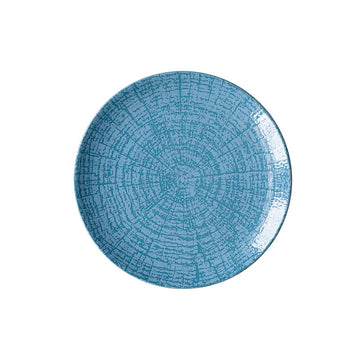 Teal Coupe Plate 10.2" dia. Arbor by Bauscher