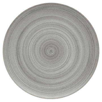 Flat Coupe Plate 10.2" dia. x 0.8" Modern Rustic by Bauscher