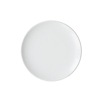 White Coupe Plate 12.6" dia. Arbor by Bauscher