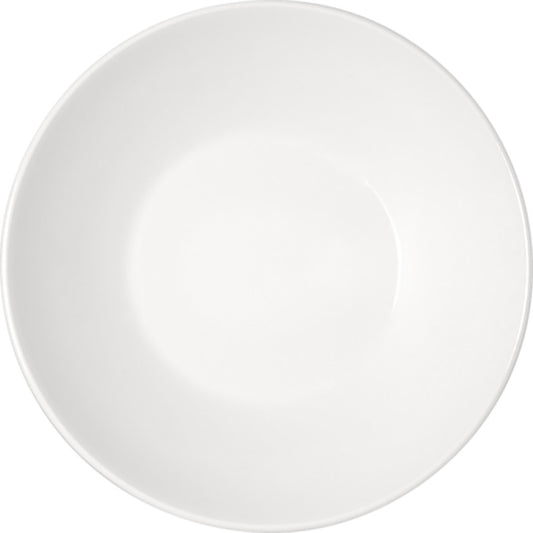 White Deep Coupe Plate 7" dia. x 1.8" 17.6 oz Options by Bauscher
