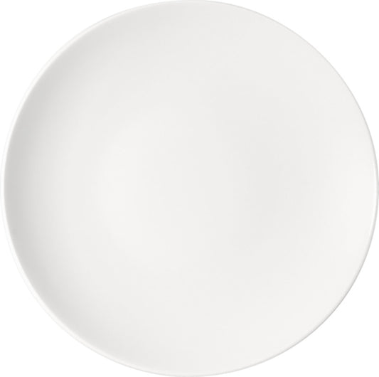 White Half Deep Coupe Plate 9.4" dia. x 1.3" 22 oz Options by Bauscher