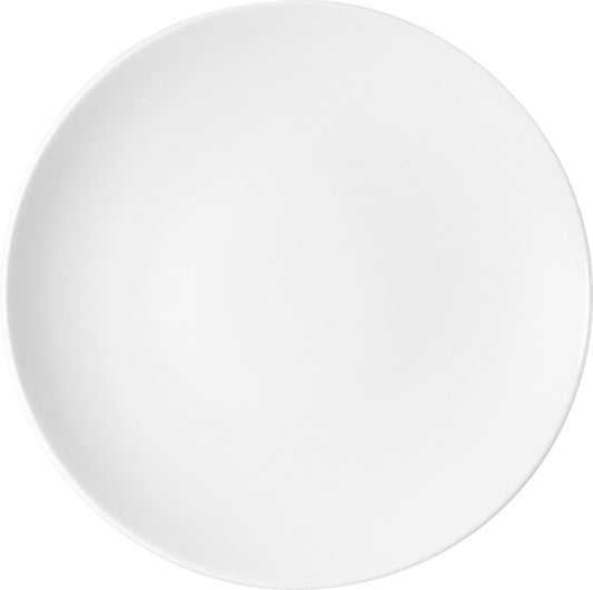 White Half Deep Coupe Plate 11.1" dia. x 1.3" 29.4 oz Options by Bauscher