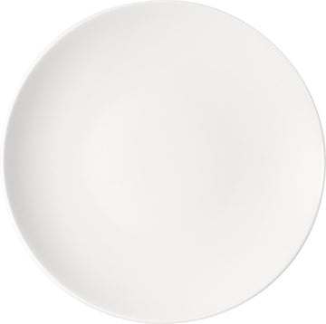 White Half Deep Coupe Plate 11.1" dia. x 1.3" 29.4 oz Options by Bauscher