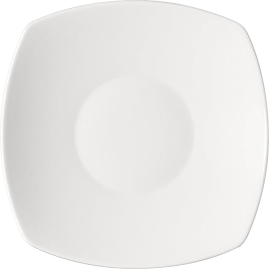 White Square Pasta Bowl 10.6" x 10.6" x 2" 35.8 oz Options by Bauscher