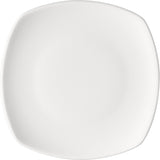 White Square Flat Coupe Plate 9.7