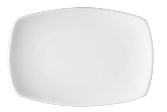 Rectangular Coupe Platter 11" dia. x 1" Modern Rustic by Bauscher