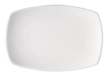 Rectangular Coupe Platter 11" dia. x 1" Modern Rustic by Bauscher