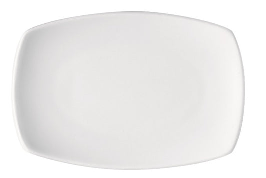 Rectangular Coupe Platter 12.6" dia. x 1.1" Modern Rustic by Bauscher