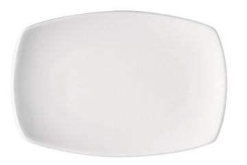 Rectangular Coupe Platter 12.6" dia. x 1.1" Modern Rustic by Bauscher