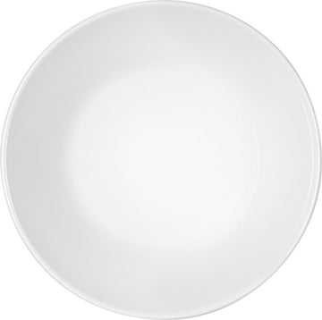 White Salad Bowl 6.5" dia. x 1.9" 17.3 oz Options by Bauscher