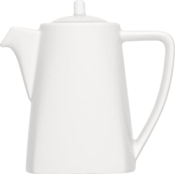 White Coffee Pot 5" dia. x 4.9" 10.1 oz Options by Bauscher