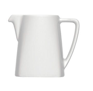 White Creamer With Handle 3.7" dia. x 3.2" 5.1 oz Options by Bauscher