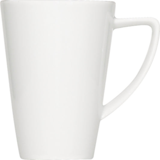 White Mug 3" dia. x 4.2" 8.8 oz Options by Bauscher