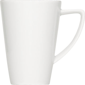 White Mug 3" dia. x 4.2" 8.8 oz Options by Bauscher