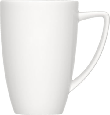 White Mug 3" dia. x 4.4" 9.5 oz Options by Bauscher