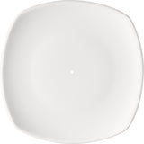 White Square Flat Coupe Etagère-Plate 9.7
