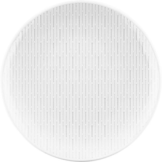 White Plate with Embossment 5.9" Scope by Bauscher