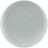 Glow Sea Flat Coupe Plate with Embossment 5.9