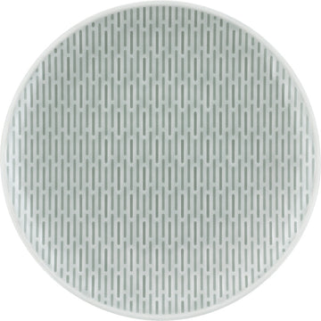 Glow Sea Flat Coupe Plate with Embossment 5.9" dia. Scope by Bauscher