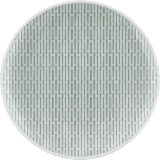 Glow Sea Flat Coupe Plate with Embossment 7.9" dia. Scope by Bauscher
