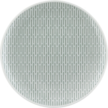 Glow Sea Flat Coupe Plate with Embossment 7.9" dia. Scope by Bauscher
