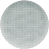 Glow Sea Flat Coupe Plate with Embossment 12.6