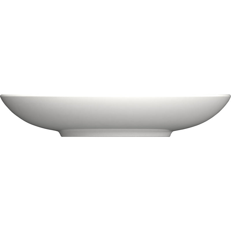 White Deep Coupe Plate without Embossment 11.4" dia. Scope by Bauscher