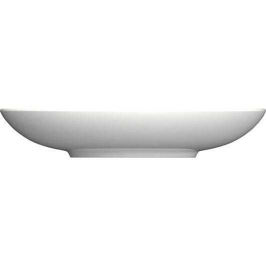 White Deep Coupe Plate without Embossment 11.4" dia. Scope by Bauscher