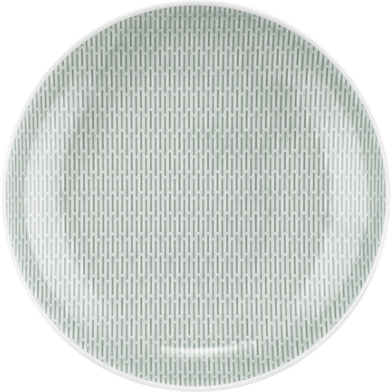 Glow Sea Deep Coupe Plate with Embossment 9.4