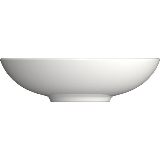 White Coupe Bowl with Embossment 6.3" dia. Scope by Bauscher