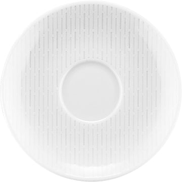 White Saucer 4.7" dia. Scope by Bauscher