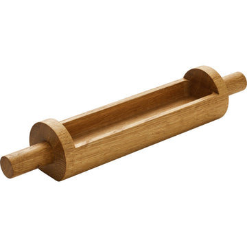 Rolling Pin with Recess 7.9" x 4.2" Oak by Playground
