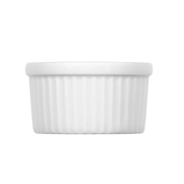 White Ramekin 3.2" dia. x 1.8" 5.1 oz Luzifer by Bauscher