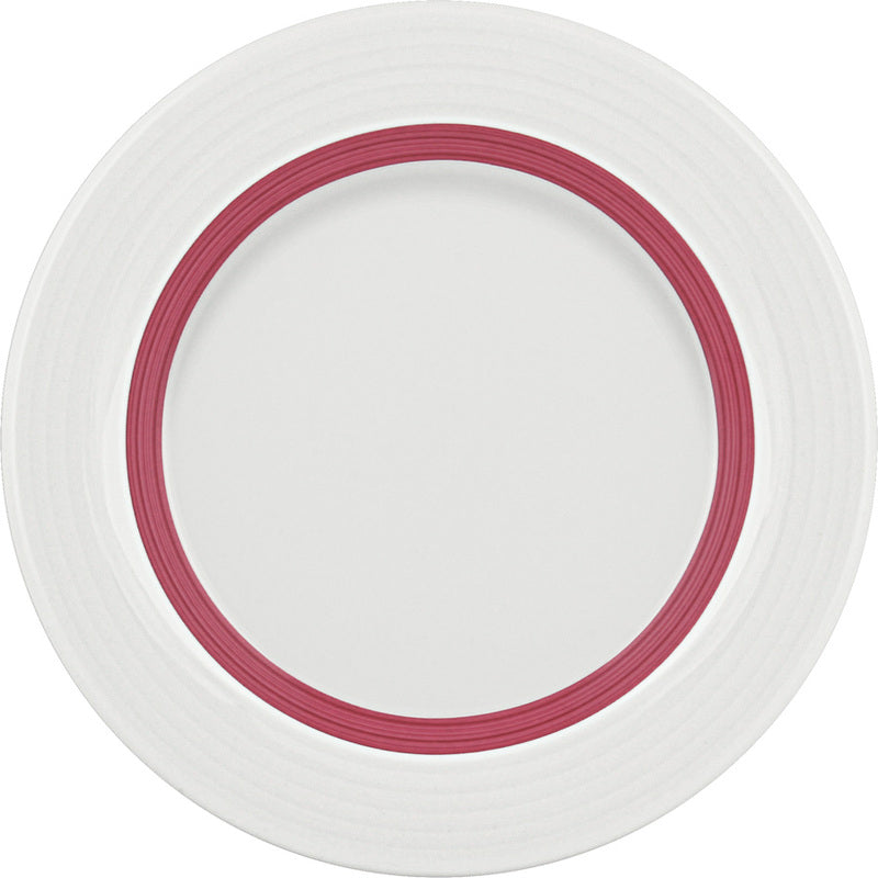 Bordeaux Flat Plate with Rim 6.3