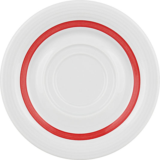 Dual Rim Saucer 6.4" dia. x 0.8" Dialog by Bauscher