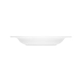 White Deep Plate with Rim 9.2