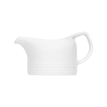 White Sauce Boat 4.2" dia. x 2.4" 3.4 oz Dialog by Bauscher