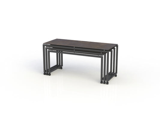 Set of 3 Stage_50 77.1" x 19.6" x 36.8" Stage by Venta