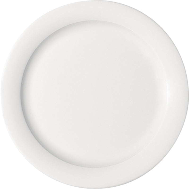 White Flat Plate Mid Rim 7.8