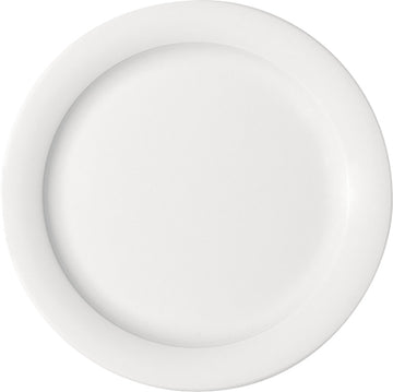 White Flat Plate with Rim 12.3" dia. x 1.1" Dimension by Bauscher