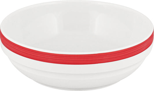 Ruby Red Dish 4.7" dia. Dimension by Bauscher