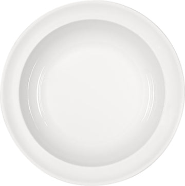 White Salad Dish 5.8" dia. x 1.7" 6.8 oz Dimension by Bauscher