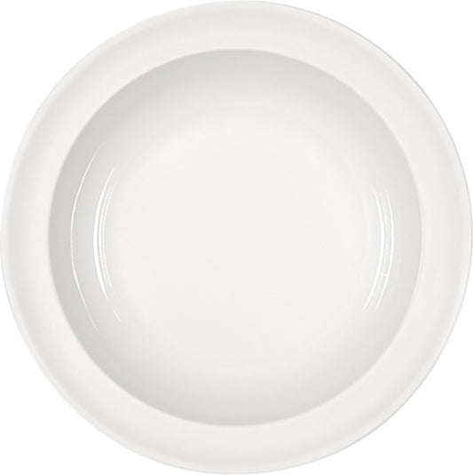 White Salad Dish 7.1" dia. x 2.3" 15.2 oz Dimension by Bauscher