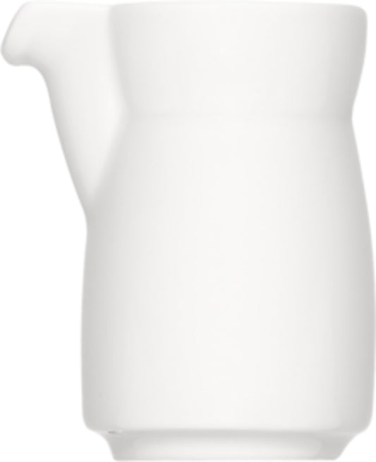 White Creamer 3" dia. x 3.8" 5.1 oz Dimension by Bauscher