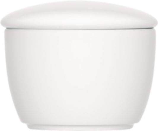 White Sugar Bowl 3.4" dia. x 3" 7.4 oz Dimension by Bauscher