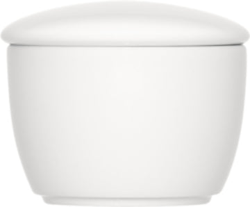 White Sugar Bowl 3.4" dia. x 3" 7.4 oz Dimension by Bauscher