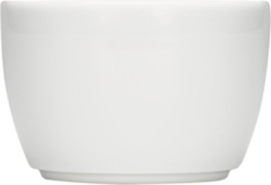 White Sugar Bowl Bottom 3.4" dia. x 2.3" 7.4 oz Dimension by Bauscher
