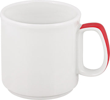 Ruby Red Mug 3.1" dia. 10 oz Dimension by Bauscher