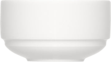 White Round Bowl 3.9" dia. x 2.2" 9.5 oz Dimension by Bauscher